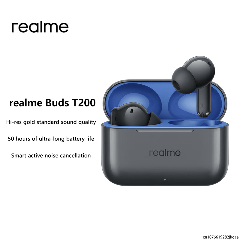 Realme Tablet Accessories - Original realme Buds T200 Earphones Wireless
