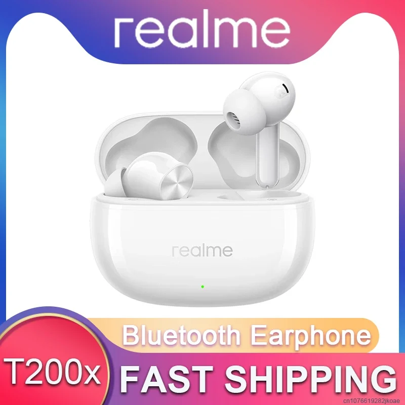 Realme Tablet Accessories - Original realme Buds T200X Earphones Wireless
