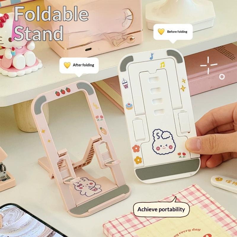 Tablet Stand Adjustable - 【C】1Pcs Dopamine Phone Stand Foldable Card-style