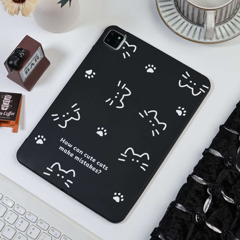 Aesthetic Simple White Line Ca - Poco Tablet Accessories review and price