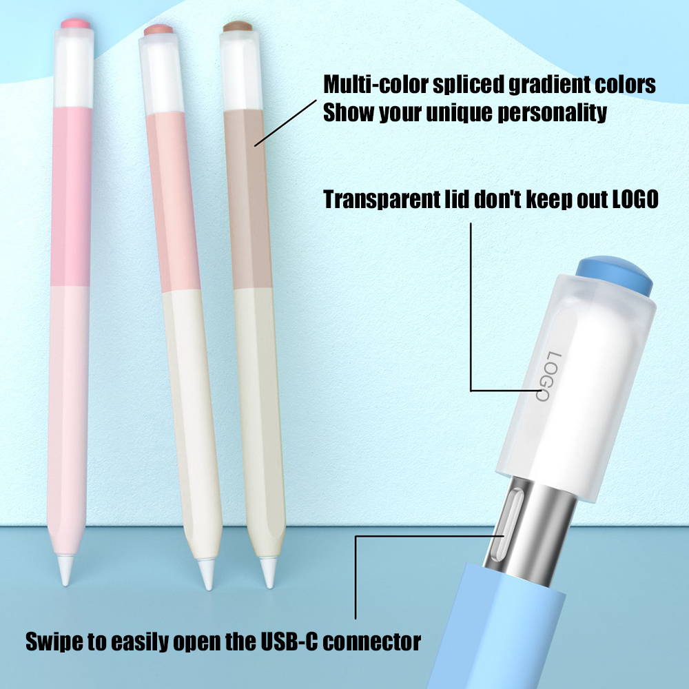 Color Splicing Silicone Pen Ca - Tablet Pc Accessories review and price