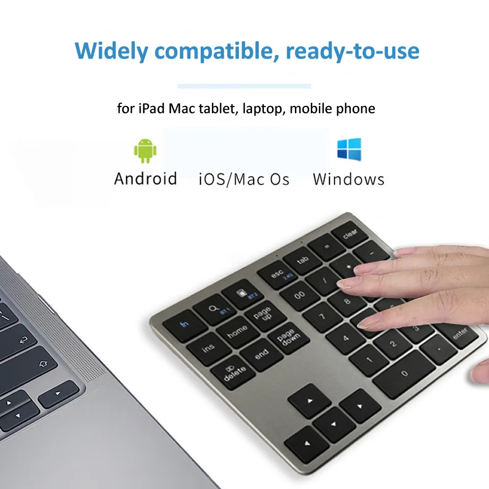 K35 Numeric Keypad 2.4G Blueto - Bluetooth Trackpad review and price