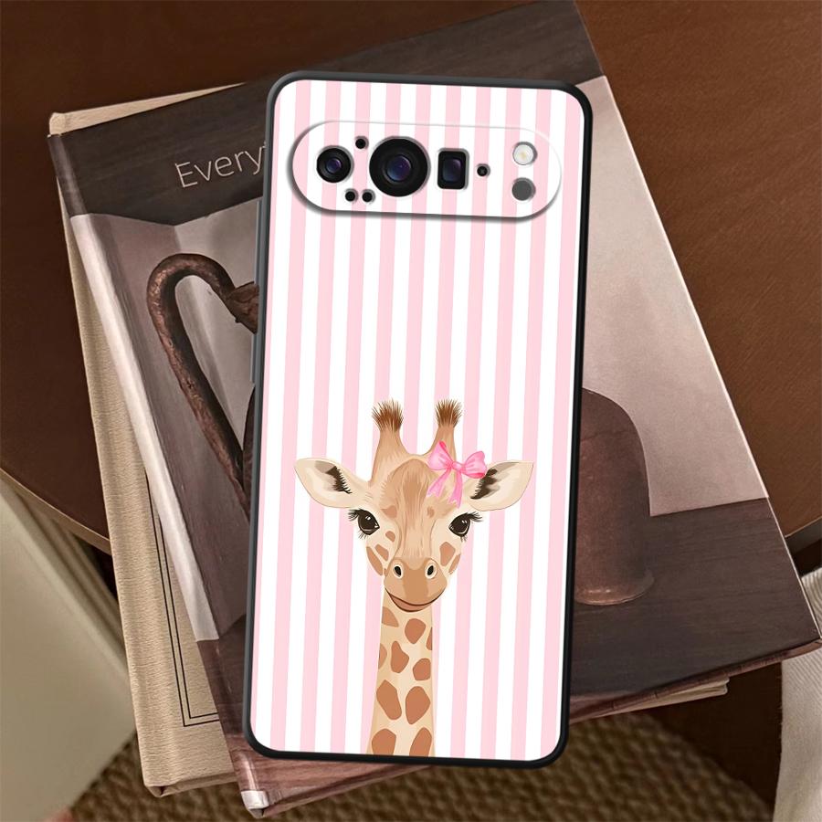 Cartoon Giraffe Funda Phone Co - Google Pixel 9 Pro review and price