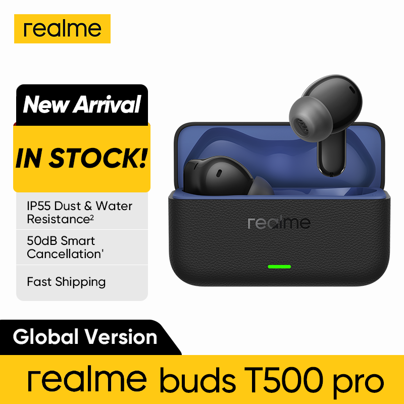 Global Version realme buds T50 - Realme Tablet Accessories review and price