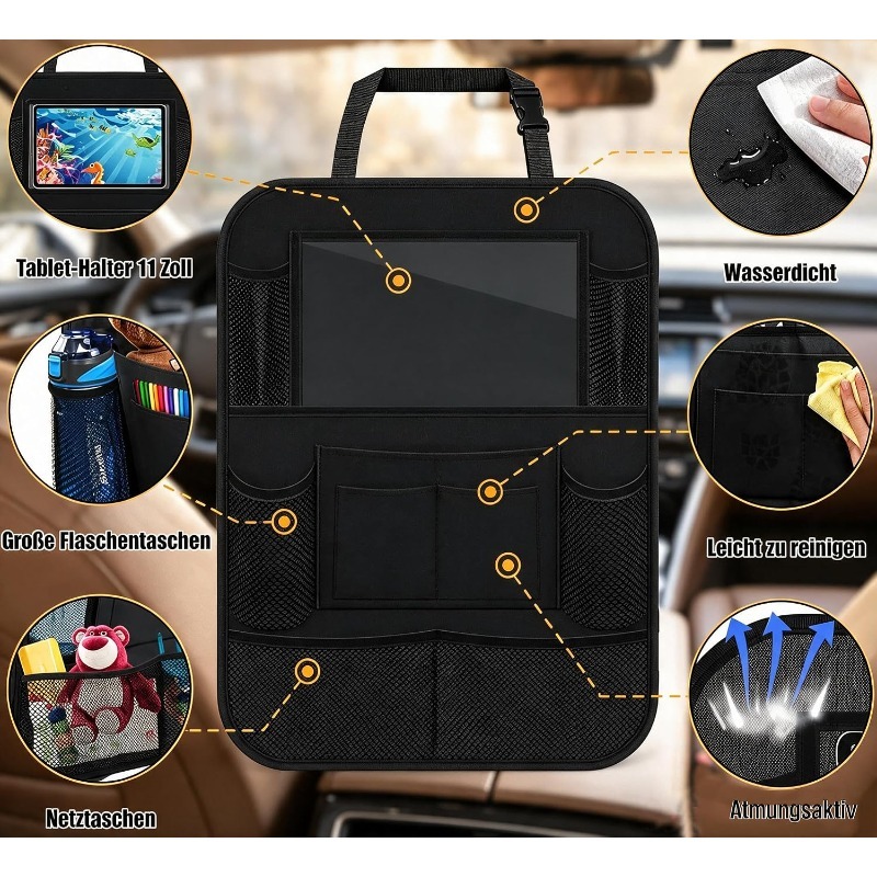 Car Backseat Organizer with To - Tablet Accessories Bag review and price
