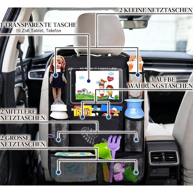 Car Backseat Organizer with To - Tablet Accessories Bag review and price