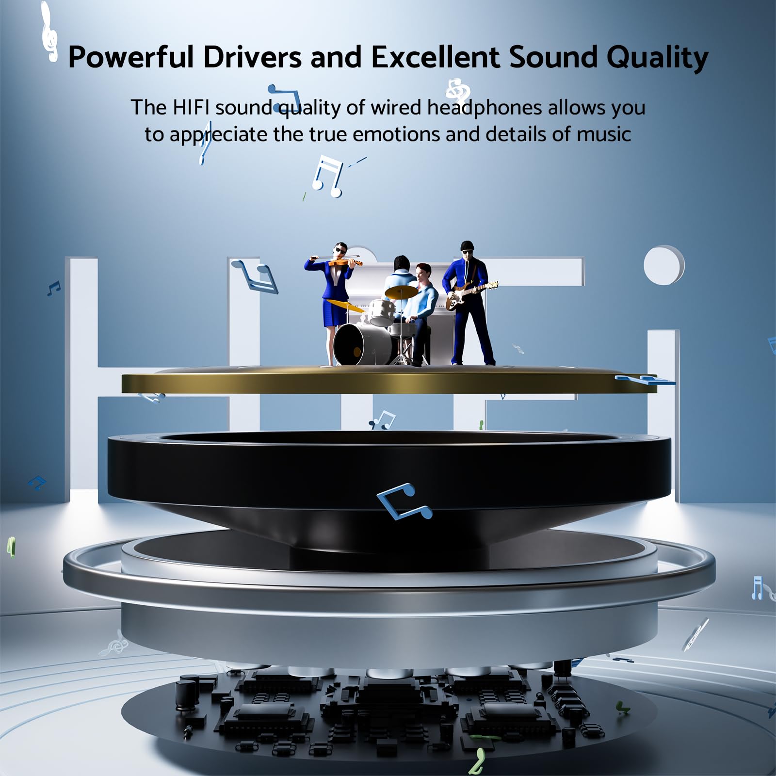 HiFi Surround Headphones Bass  - Tablet Pc Accessories review and price