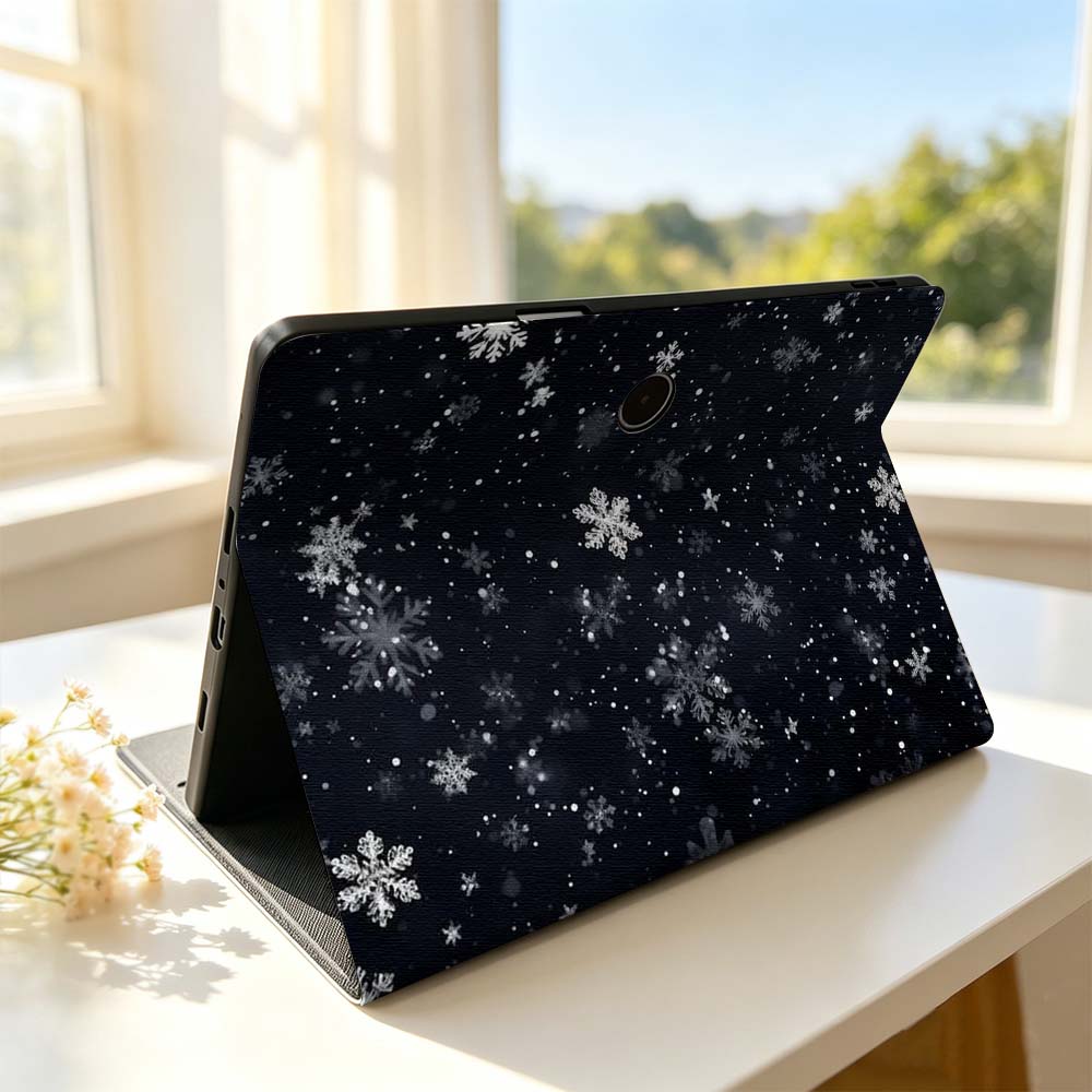 Black Night Snowflakes For OPP - Realme Tablet Accessories review and price