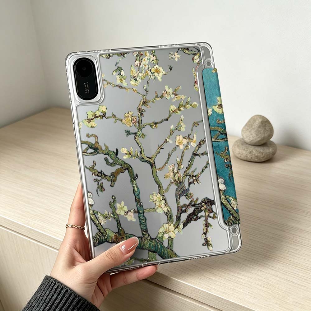 Art Apricot Blossom Pattern Fo - Poco Tablet Accessories review and price