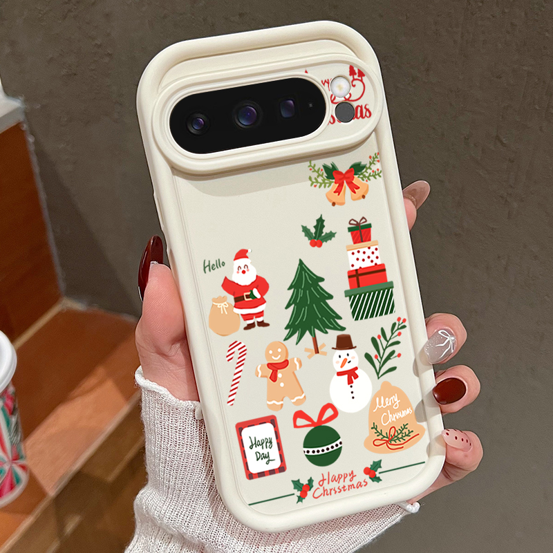 Happy Christmas Pattern Soft T - Google Pixel 9 Pro review and price