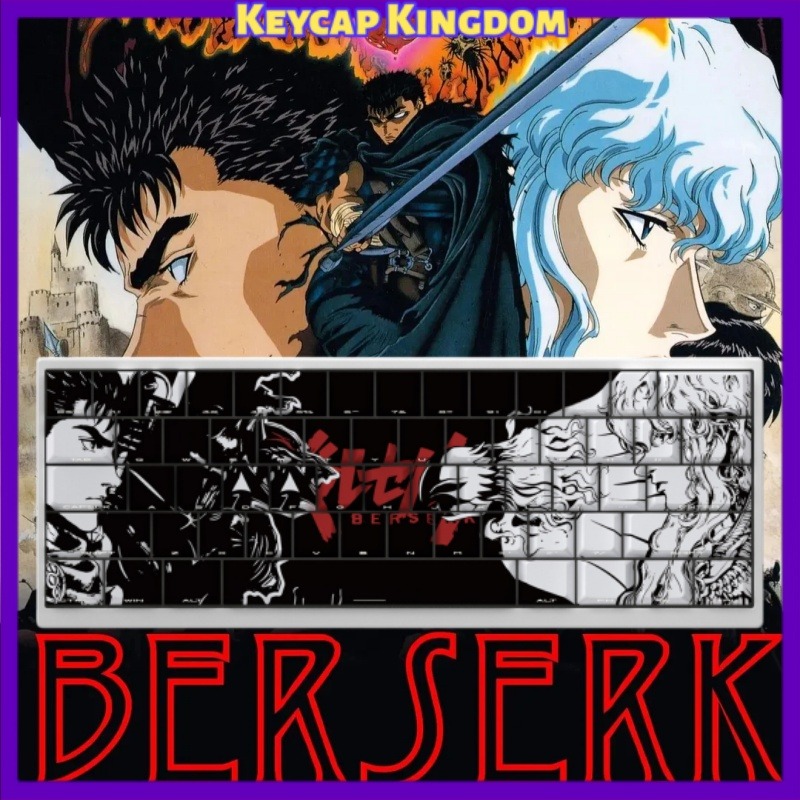 BERSERK Theme Anime Keycap 98  - Tablet Pc Accessories review and price
