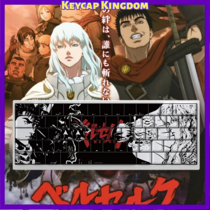 BERSERK Theme Anime Keycap 98  - Tablet Pc Accessories review and price