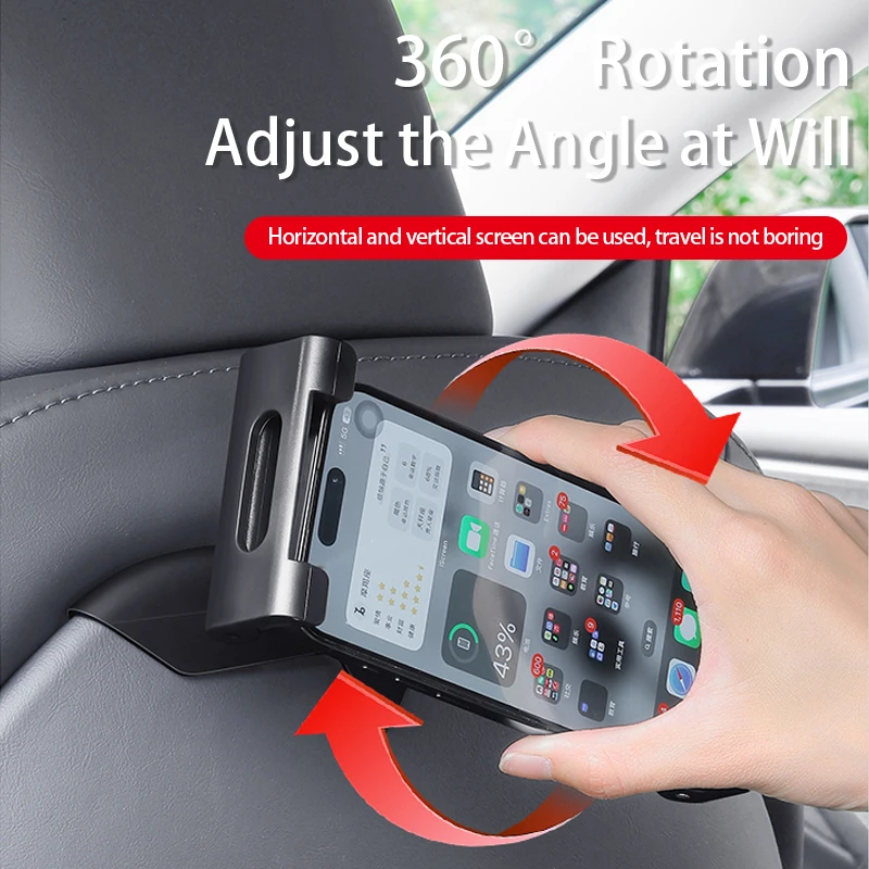 Car Back Seat Headrest Mount H - Tablet Stand Adjustable review and price